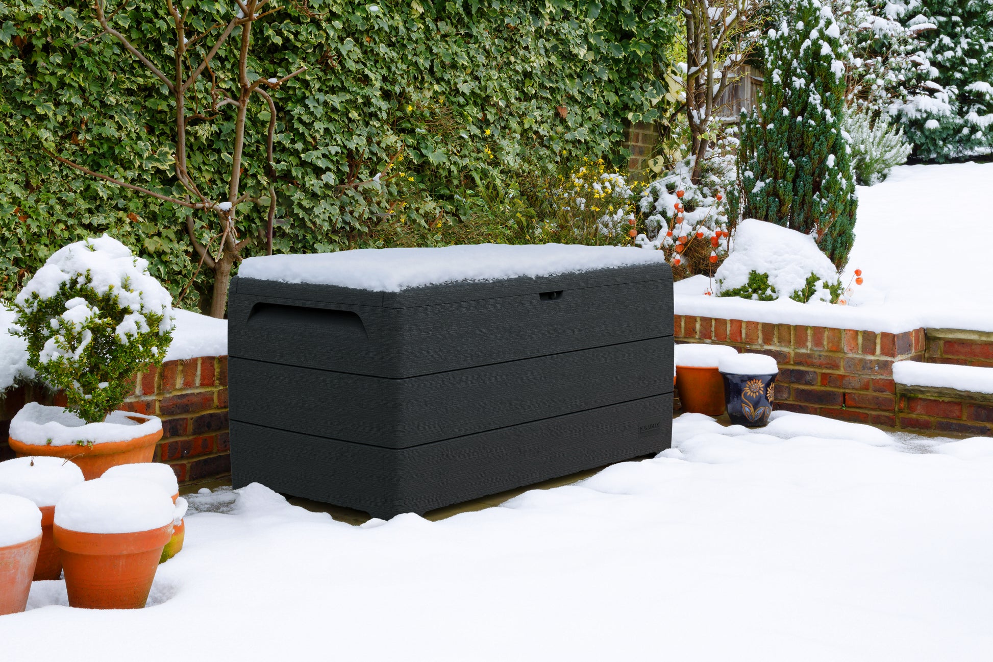 Duramax Durabox 416L Storage Box, Dark Grey