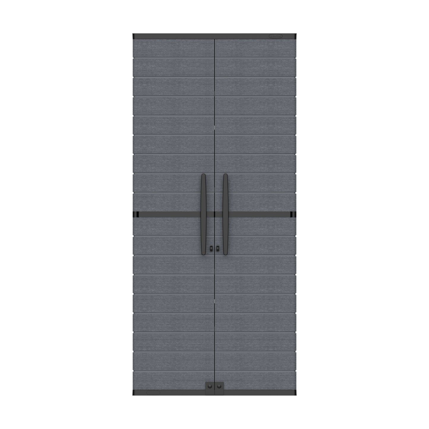 Duramax Cedargrain lange opbergkast met 4x verstelbare planken-grijs