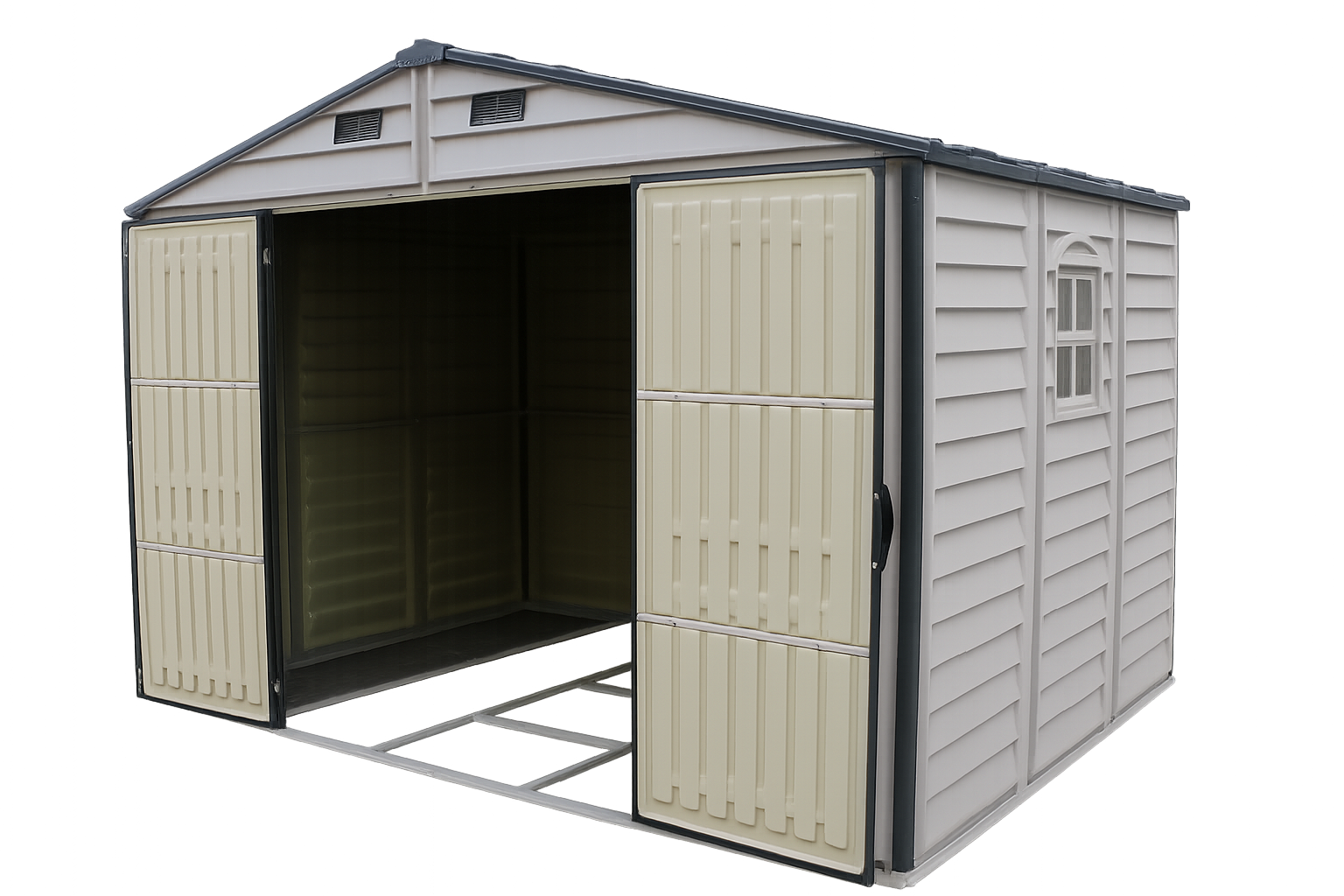 Duramax WoodSide PLUS 3.19 x 2.40 m Plastic Shed