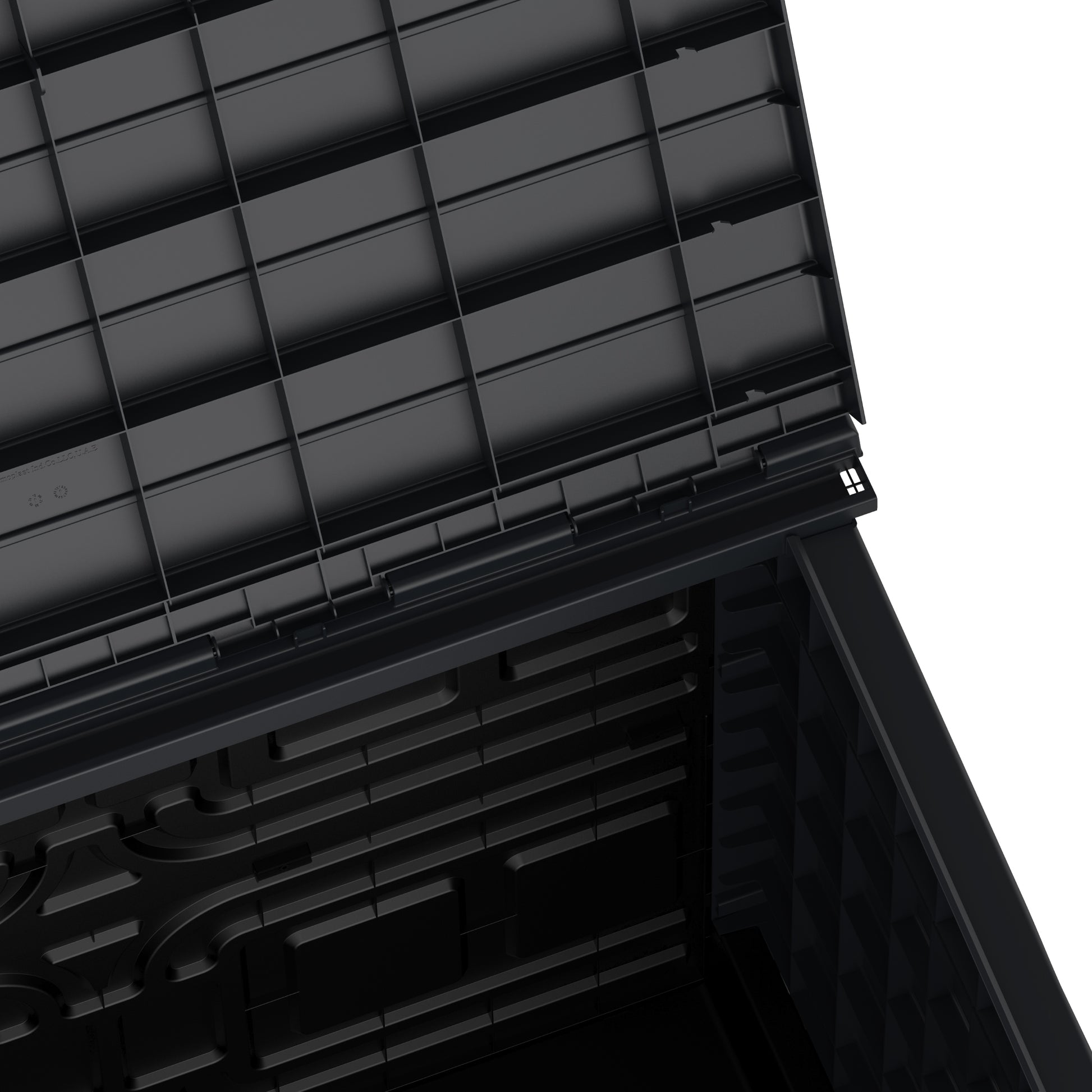 Duramax StoreAway 850L Plastic Storage Shed, Dark Grey