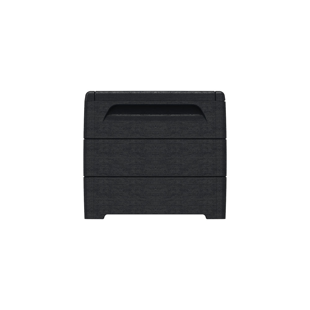 Duramax storage box, 416L storage box made of plastic, can store any tools or decorations.