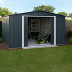 Duramax ECO 3.12 x 3.54 m Metal Shed - Anthracite