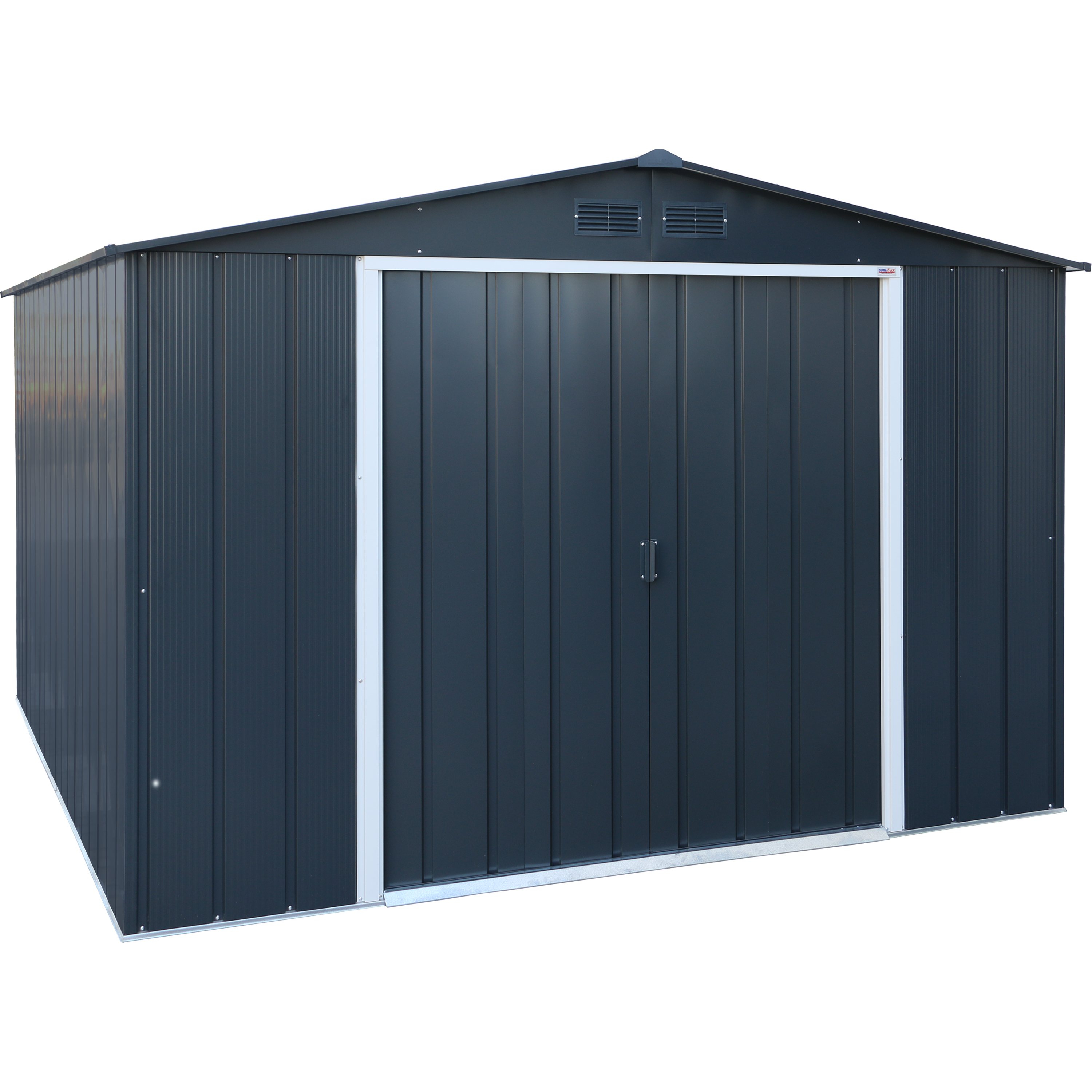 Duramax ECO 3.12 x 3.54 m Metal Shed - Anthracite