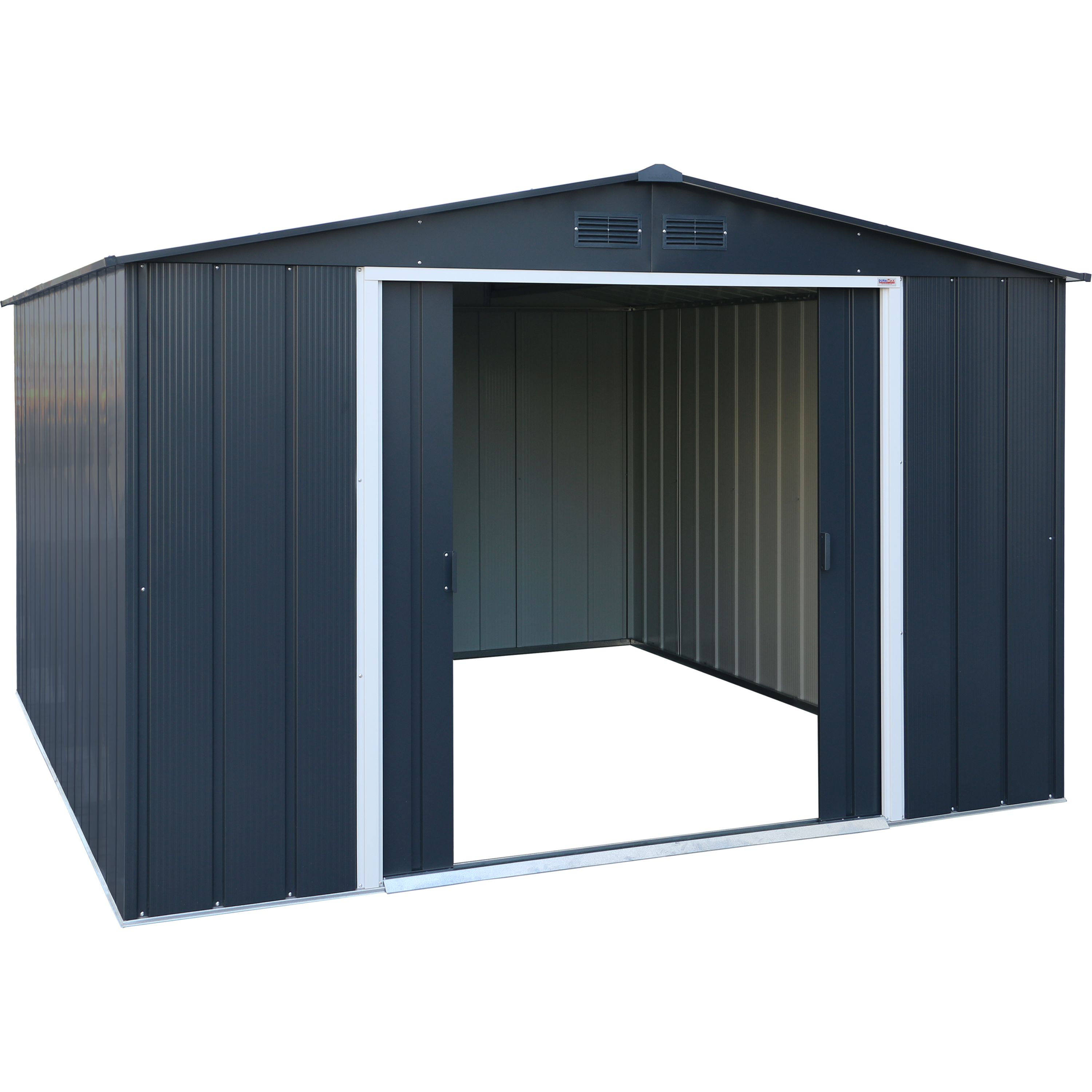 Duramax ECO 3.12 x 3.54 m Metal Shed - Anthracite