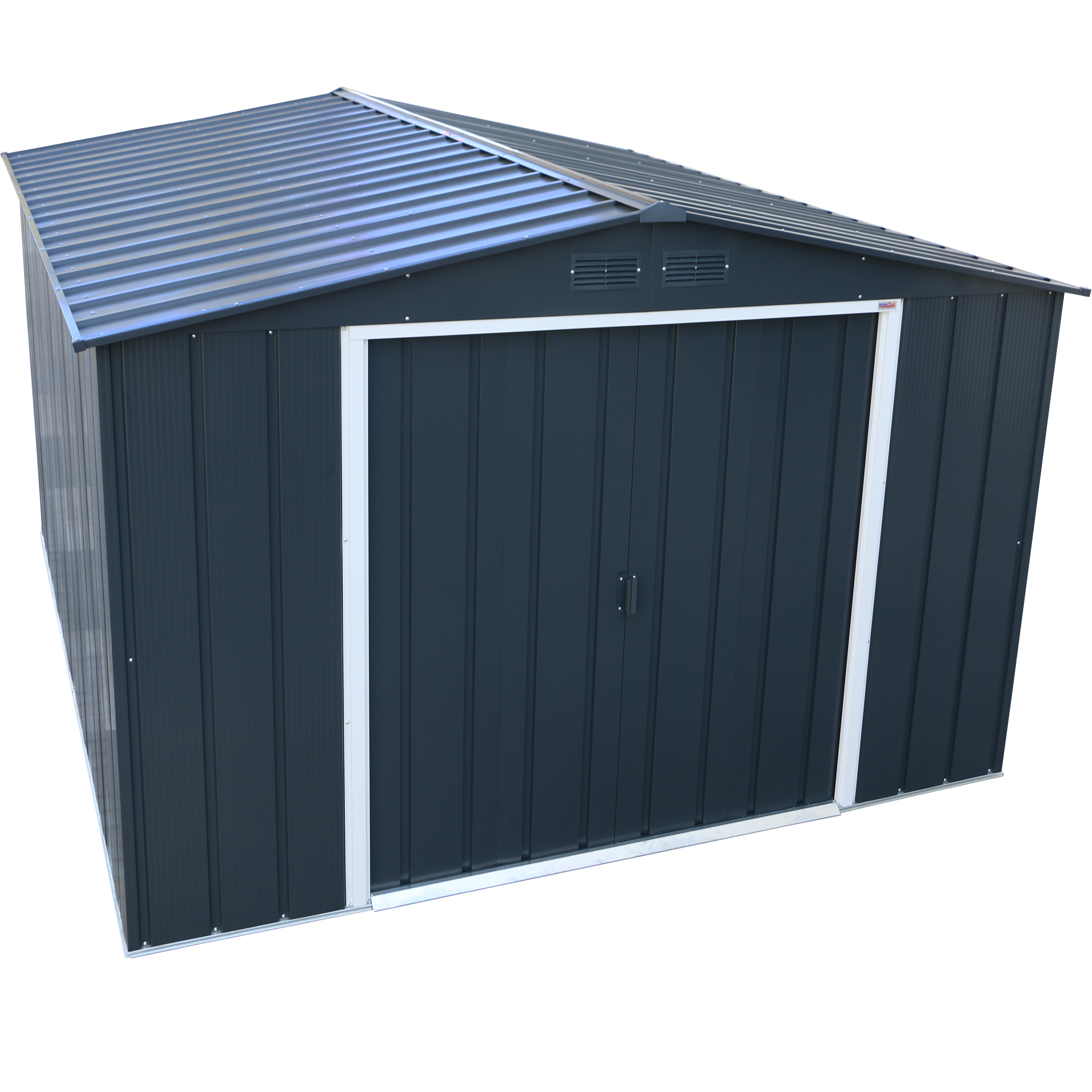 Duramax ECO 3.12 x 3.54 m Metal Shed - Anthracite