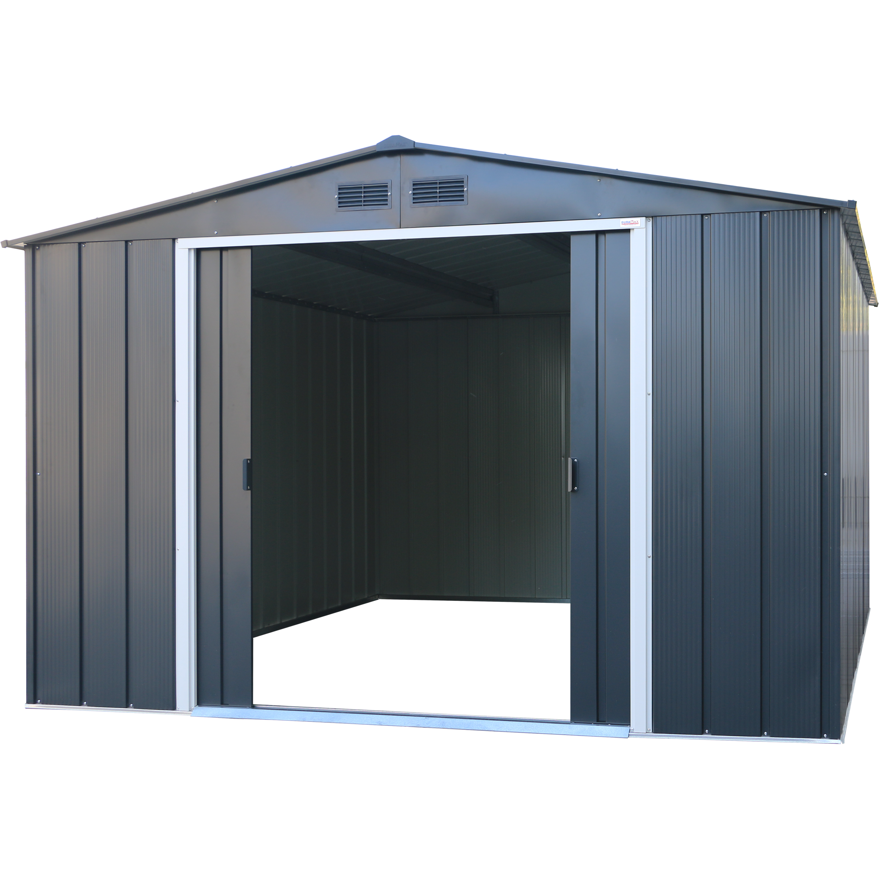 Duramax ECO 3.12 x 3.54 m Metal Shed - Anthracite