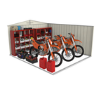 Duramax ECO 3.12 x 3.54 m Metal Shed - Anthracite