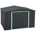 Duramax ECO 3,12 x 2,34 m metalskur - antracit med off-white besætninger