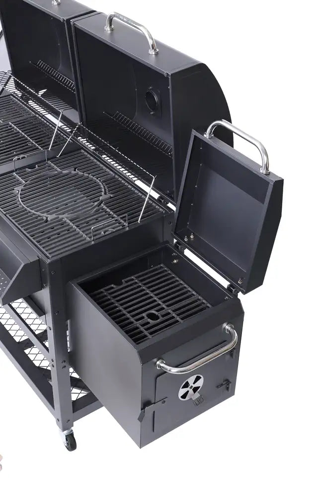 CharcMe ALL-IN Gas & Charcoal BBQ