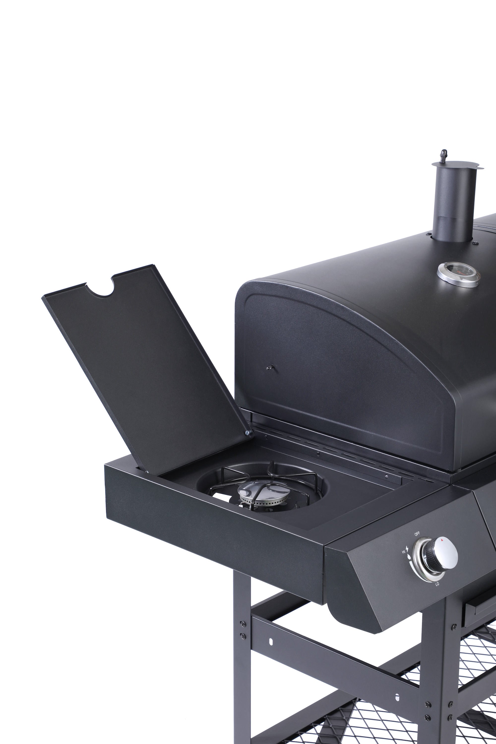 CharcMe ALL-IN Gas & Charcoal BBQ