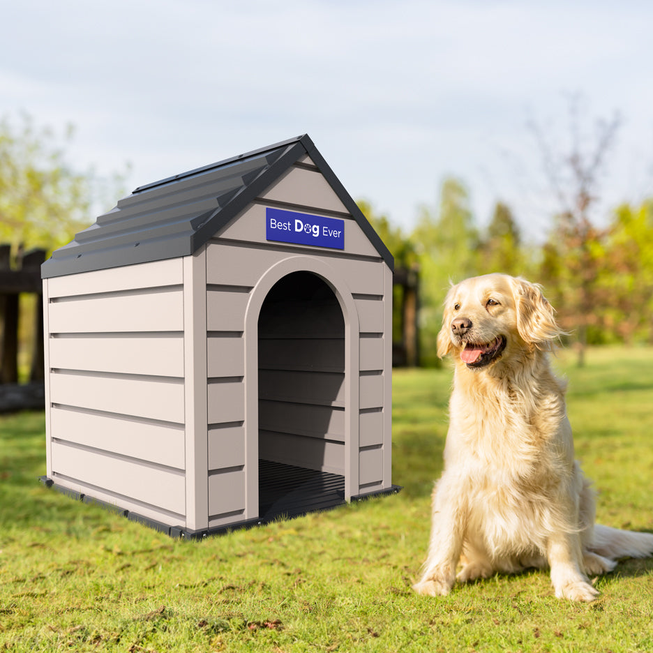 Duramax Outdoor Pet House, 0.83 x 1.04 Vinyl Dog Kennel