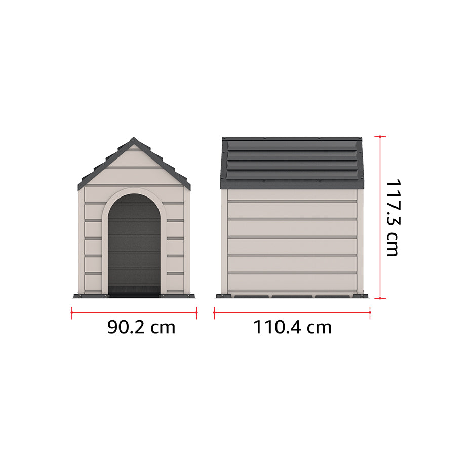Duramax Outdoor Pet House, 0.83 x 1.04 Vinyl Dog Kennel