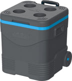 Trolley icebox, 45 L with PU insulation to improve cooling performance. 