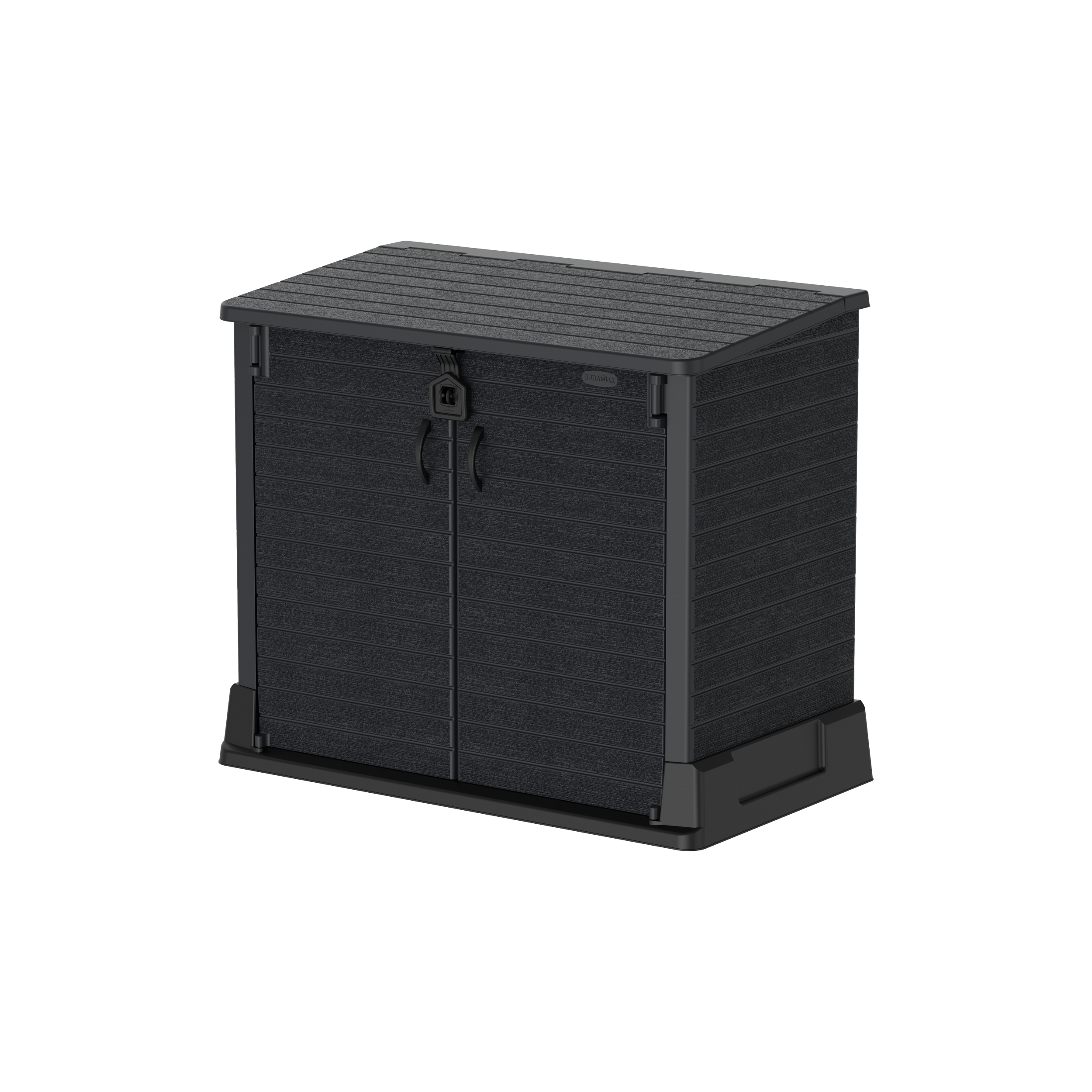 Duramax StoreAway 850L Plastic Storage Shed, Dark Grey