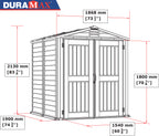 Duramax StoreMate PLUS 1.91 x 1.91 m Plastic Shed