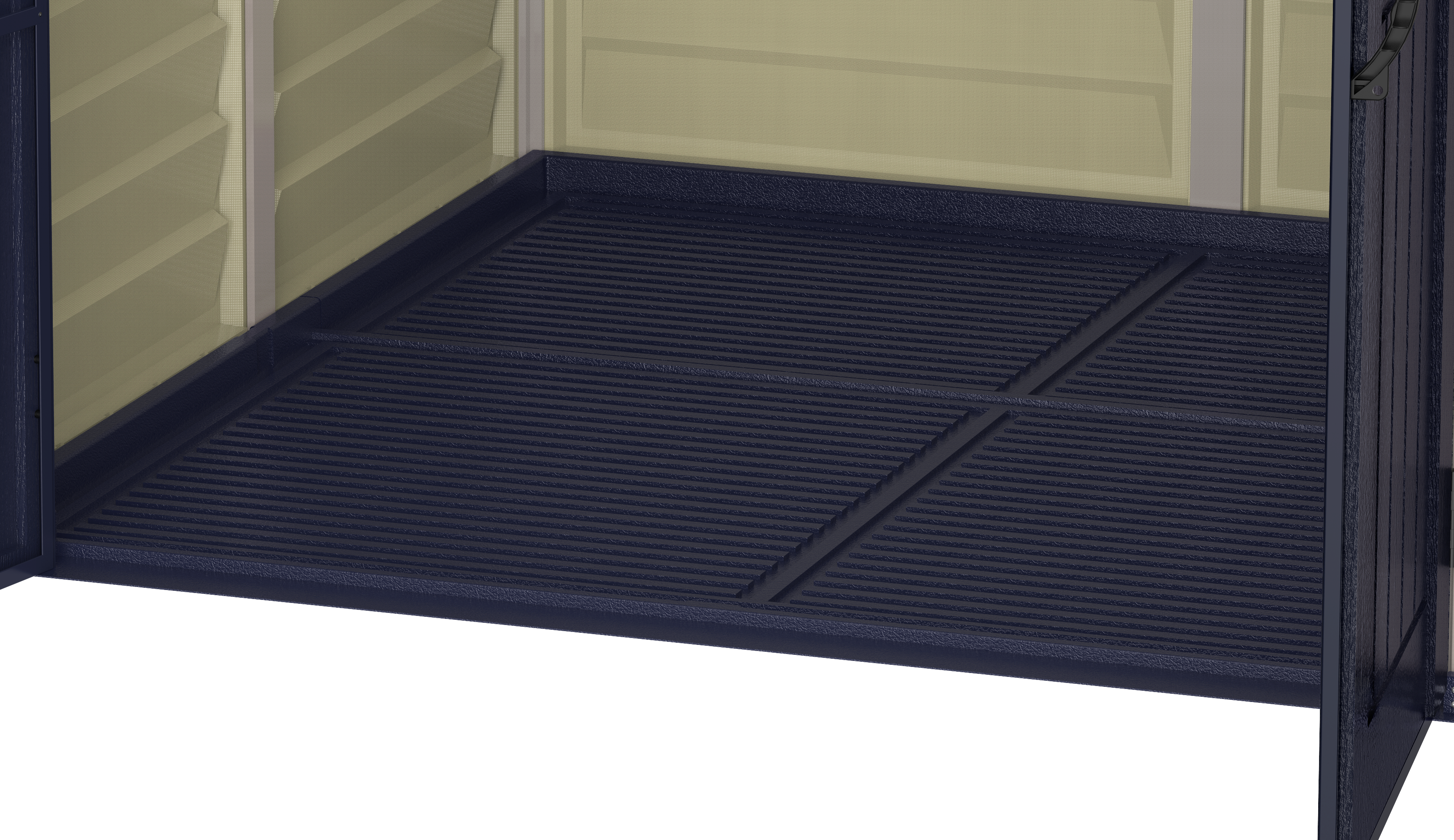 heavy duty vinyl floor kit for Duramax StoreMate PLUS 6x6 vinyl shed