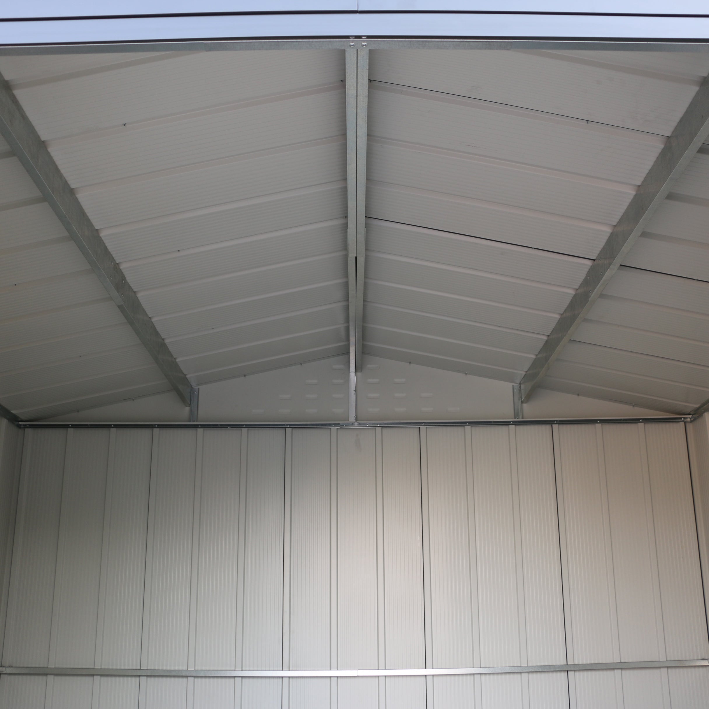 Duramax TOP 3.12 x 2.34 m Metal Shed - Anthracite