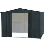 Duramax TOP 3.12 x 2.34 m Metal Shed - Anthracite