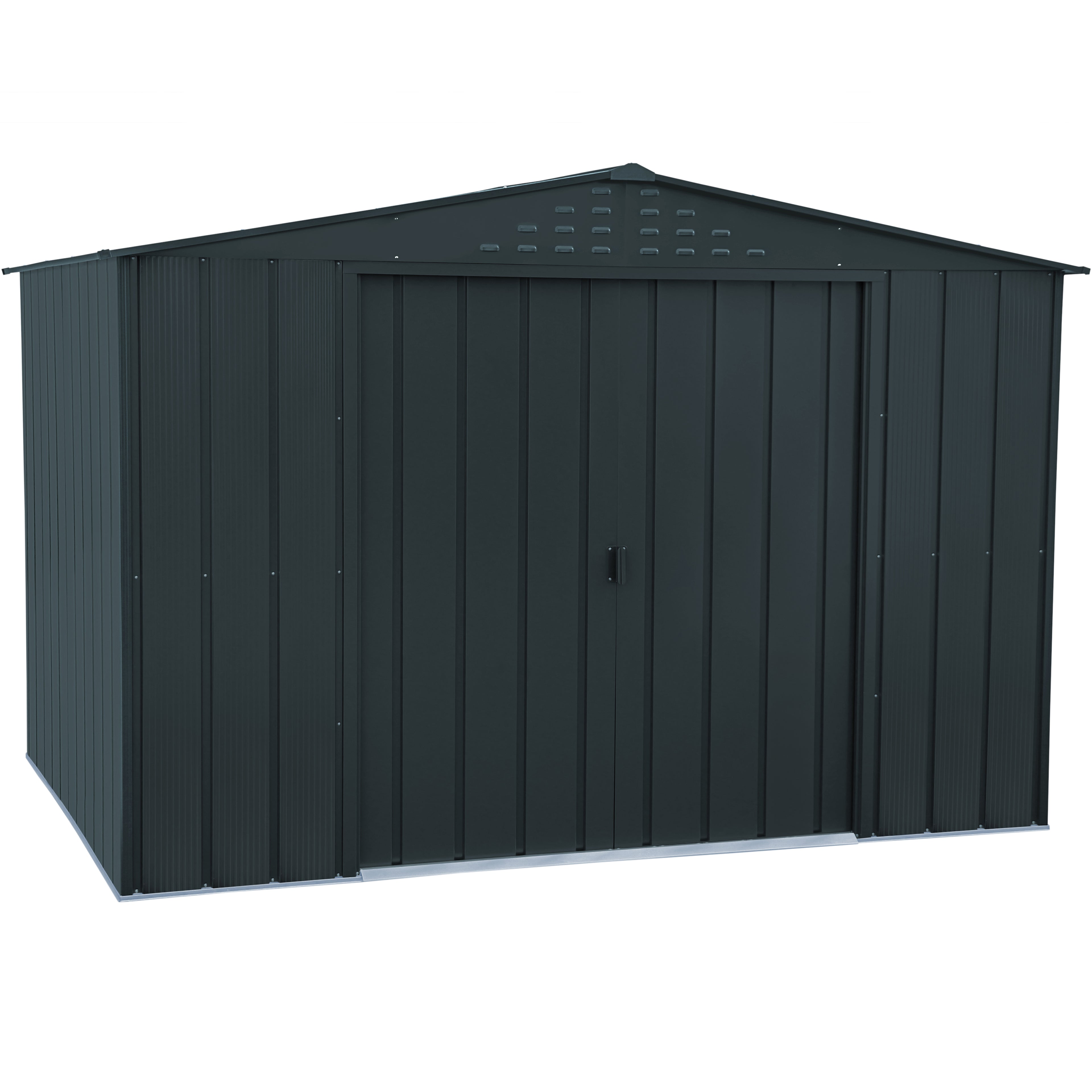 Duramax TOP 3.12 x 2.34 m Metal Shed - Anthracite