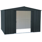 Duramax TOP 3.12 x 2.34 m Metal Shed - Anthracite
