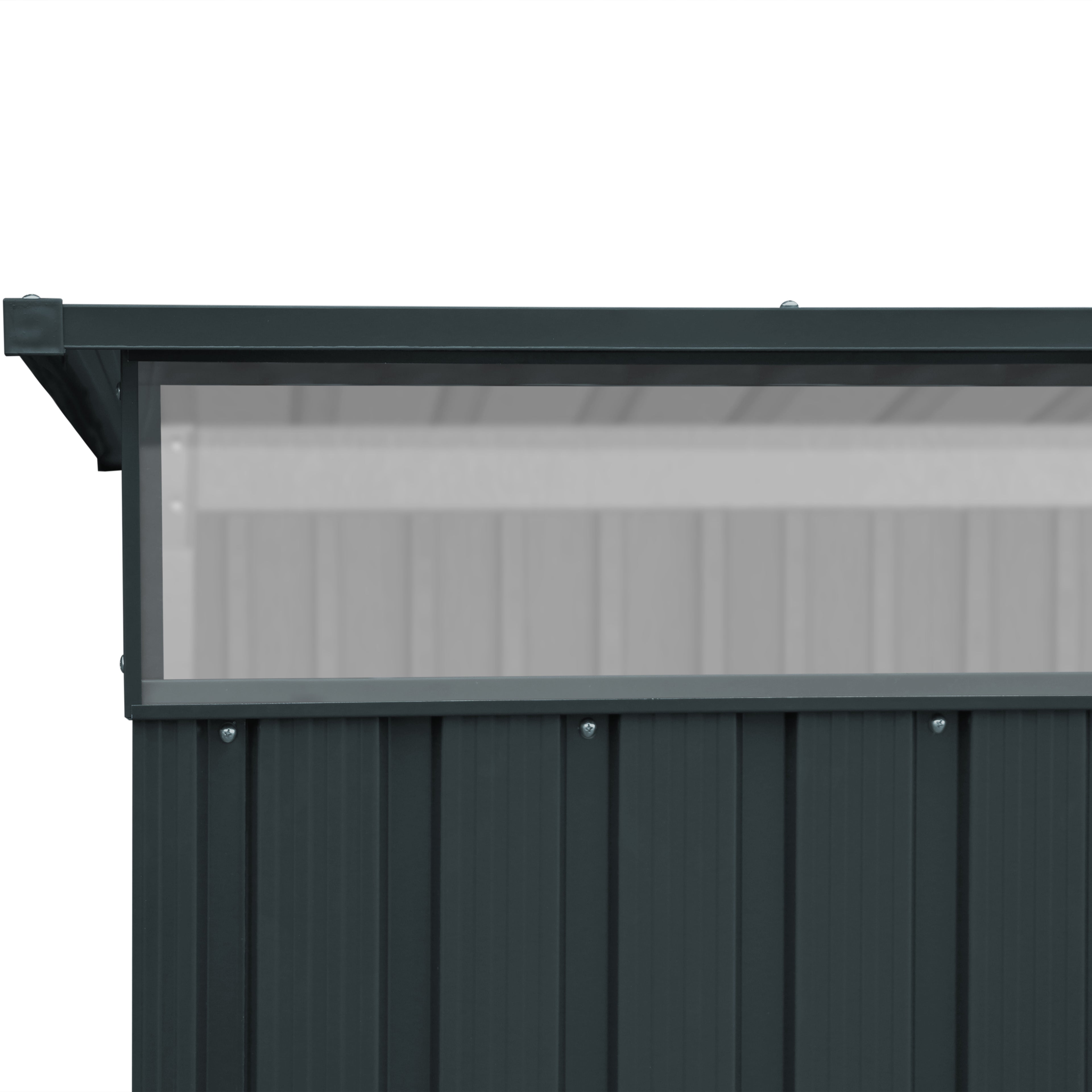 Duramax TOP Pent Roof Skylight 2,52 x 1,74 m метален навес - антрацит