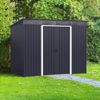 Duramax TOP Pent Roof Skylight 2,52 x 1,74 m метален навес - антрацит