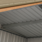 Duramax TOP Pent ovenlysvindue 2,52 x 1,74 m Metalskur - Woodgrain