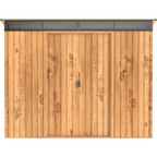 Duramax TOP Pent ovenlysvindue 2,52 x 1,74 m Metalskur - Woodgrain