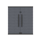 Armadietto Duramax Cedargrain con 2x ripiani regolabili-Grigio