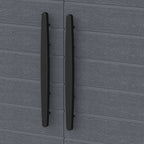 Armadietto Duramax Cedargrain con 2x ripiani regolabili-Grigio