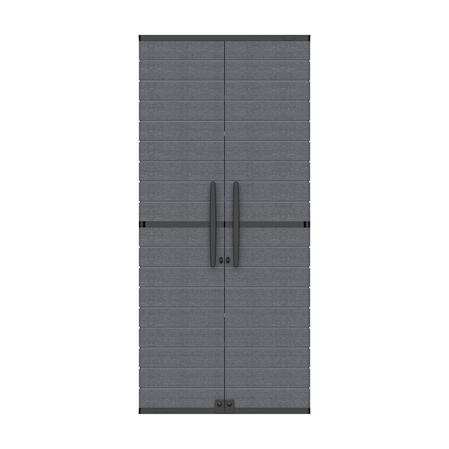 Duramax Cedargrain lange opbergkast met 4x verstelbare planken-grijs