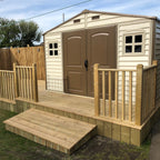 Пластмасов навес Duramax WoodSide 3,19 x 2,40 m