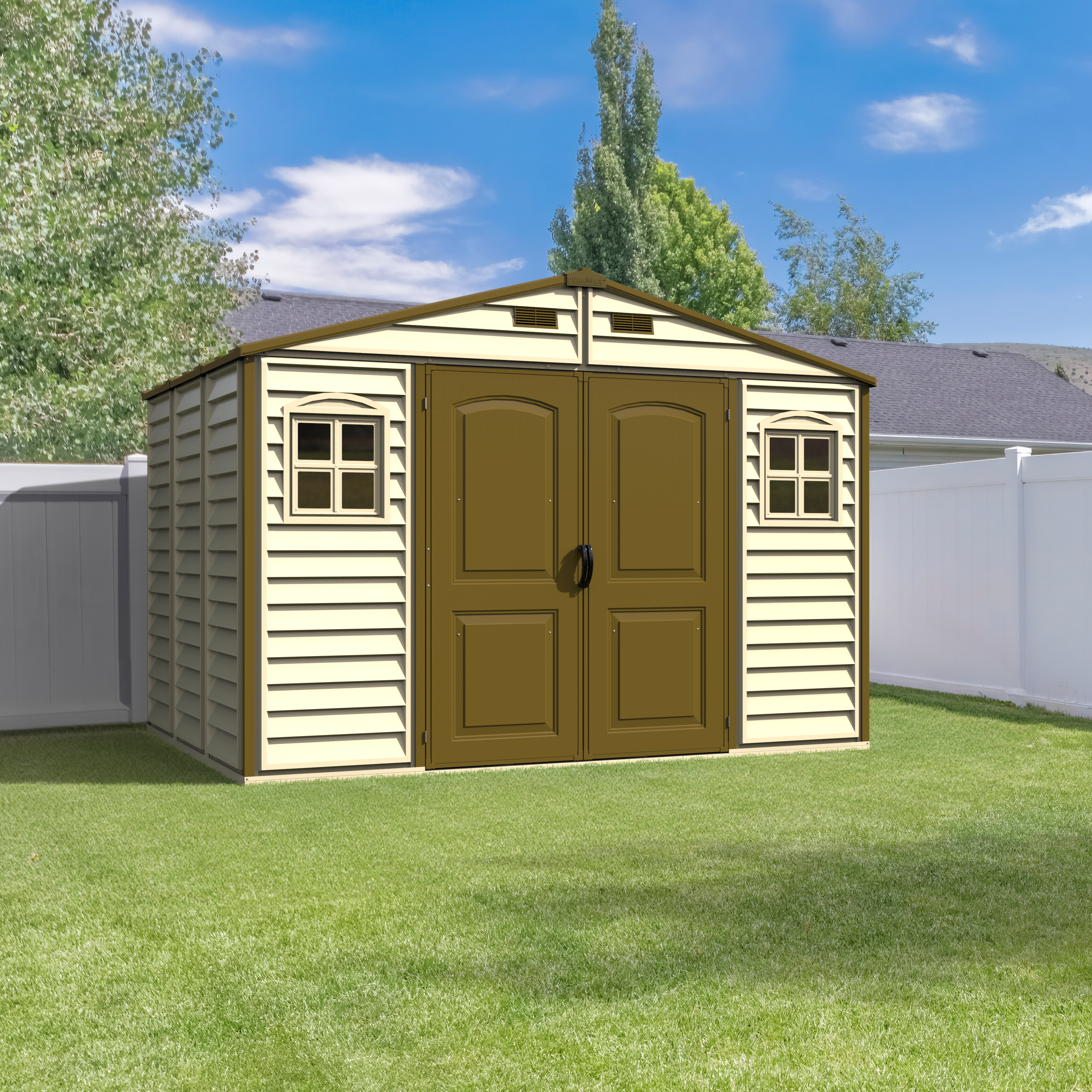 Пластмасов навес Duramax WoodSide 3,19 x 2,40 m