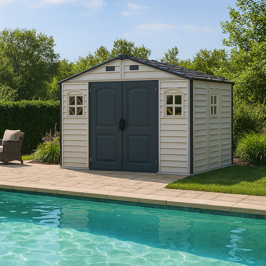 Duramax WoodSide PLUS 3.19 x 2.40 m Plastic Shed