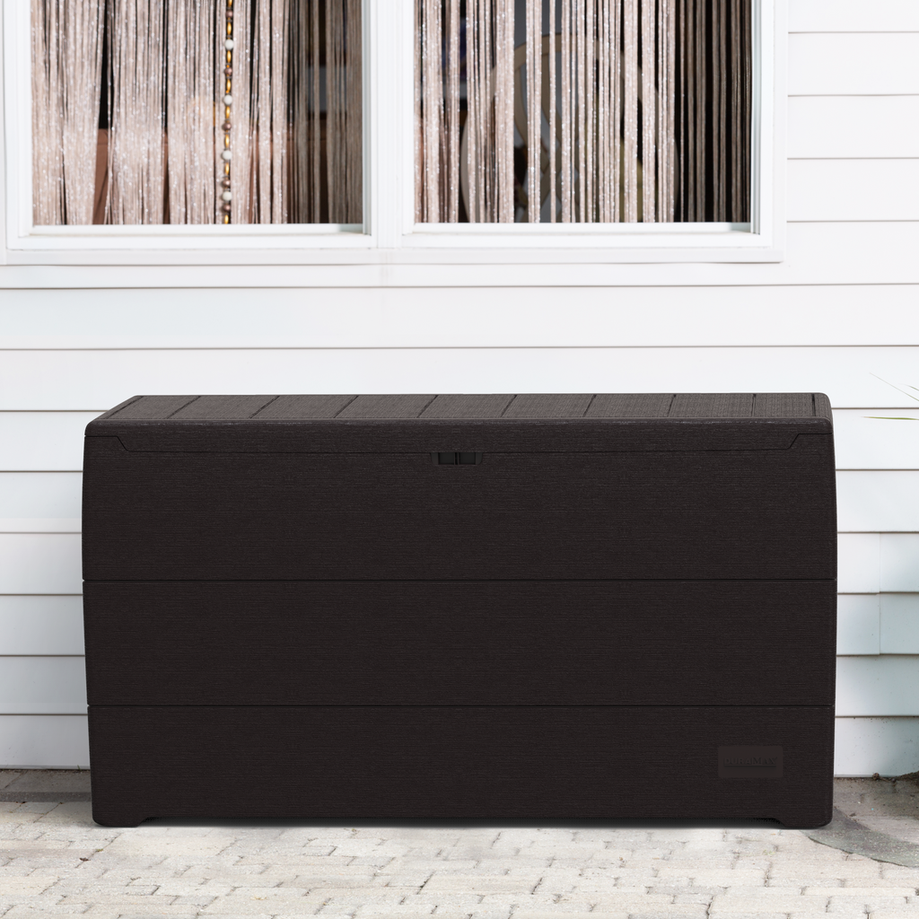 Storage Box for patio, used for storage with a solid strong steucture to store all items. 