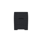 Grey storage box ideal for storing cushion and folded furniture.