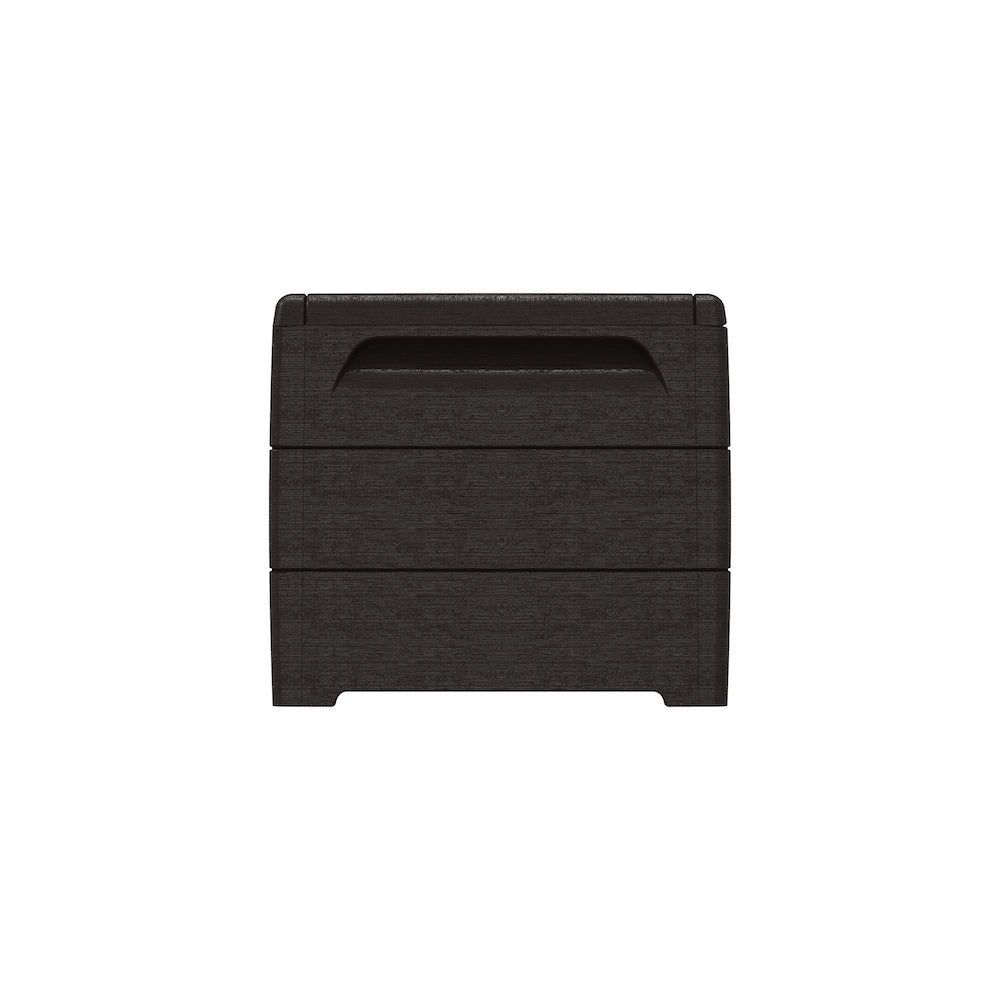 Duramax storage box, 416L storage box made of plastic, can store any tools or decorations. 