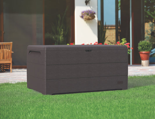 Storage box for garden, 416 L can store cushions, furniture or any other equipment that needs to be stored. 
