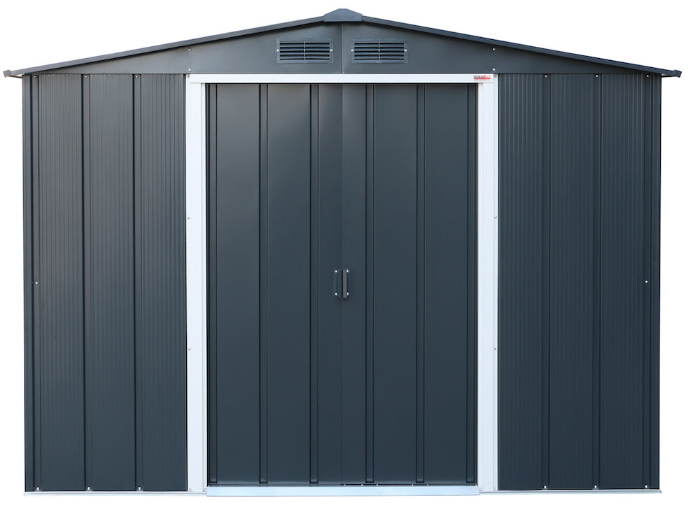ECO metal storage shed for yard,2.52 x 1.74 m strong structure for any equipment storing.