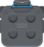 Trolley Icebox 45L, with PU insulation to maintain products cool.